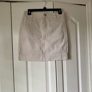 LOFT CORDUROY SKIRT